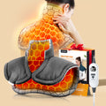 Graphene-Infused 1Min Fast Heating Pad, Deeper Muscle Relief Weighted Heating Pads for Neck and Shoulders and Back, Heated Wrap with 6 Heat Options 4 Auto Timer, Surprise for Men Women Mom Christmas